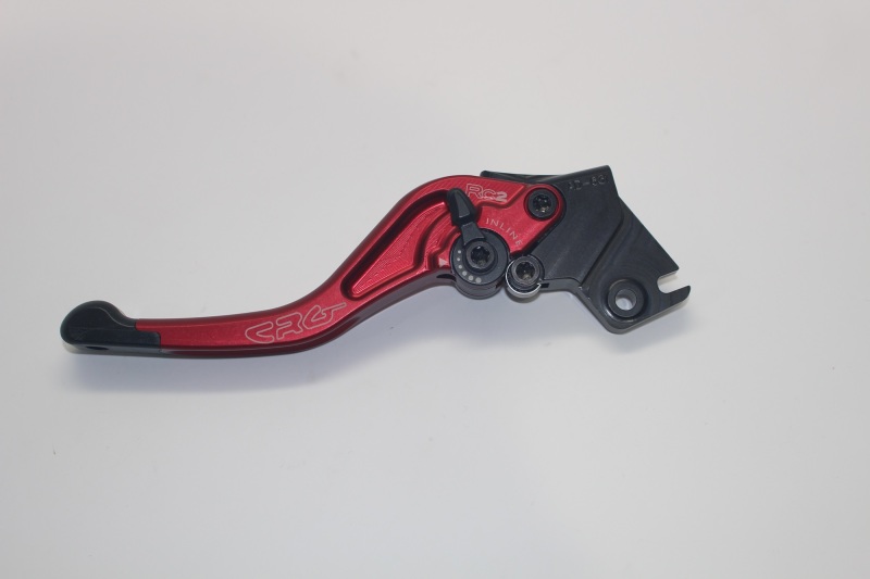 Yamaha R3 Clutch Lever - CRG Constructors - RC2, On-The-Fly Adjustable - Red - `15-`17